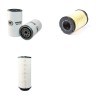 LINDNER GEOTRAC 63 Filter Service Kit Air Oil Fuel Filters w/Perkins 1103C-33T Eng.   YR  2004-