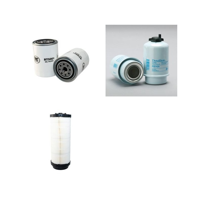 LINDNER GEOTRAC 70 Filter Service Kit Air Oil Fuel Filters w/Perkins 1004.4 Eng.     75 CH