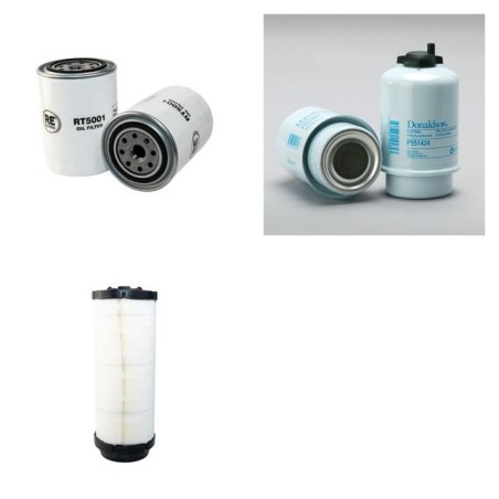 LINDNER GEOTRAC 70 Filter Service Kit Air Oil Fuel Filters w/Perkins 1004.4 Eng.     75 CH
