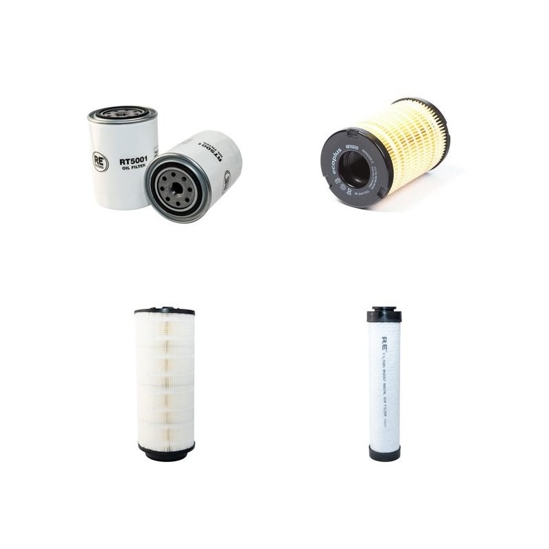 LINDNER GEOTRAC 73 A Filter Service Kit Air Oil Fuel Filters w/Perkins 1103C-33T Eng.   YR  2004-