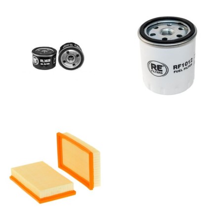 BCS TRACTORS 100 MATRA Filter Service Kit withLombardini Ldw702Focs Eng 0102-