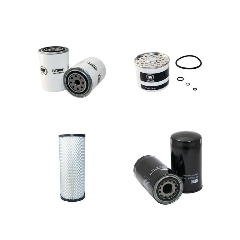LINDNER UNITRAC 65 Filter Service Kit w/Perkins 903-27 Eng.