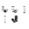 LINDNER UNITRAC 95 L Filter Service Kit w/Perkins PHASER110TI Eng.