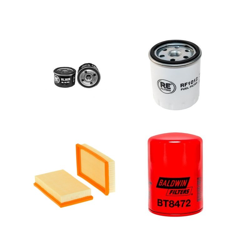 BCS TRACTORS 205 MATRA Filter Service Kit withLombardini Ldw1003Focs Eng 0102-