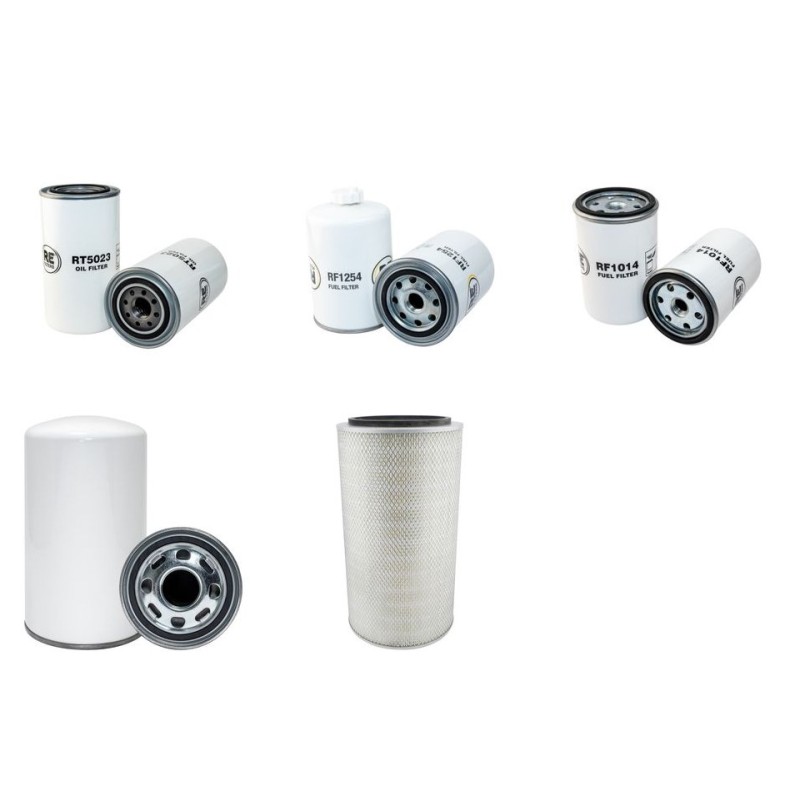 LIUGONG CLG 612 H Filter Service Kit w/Cummins  Eng.   YR  2007-
