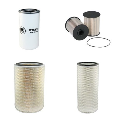LIUGONG CLG 835 Filter Service Kit w/Cummins QSB5.9 Eng.   YR  2007-