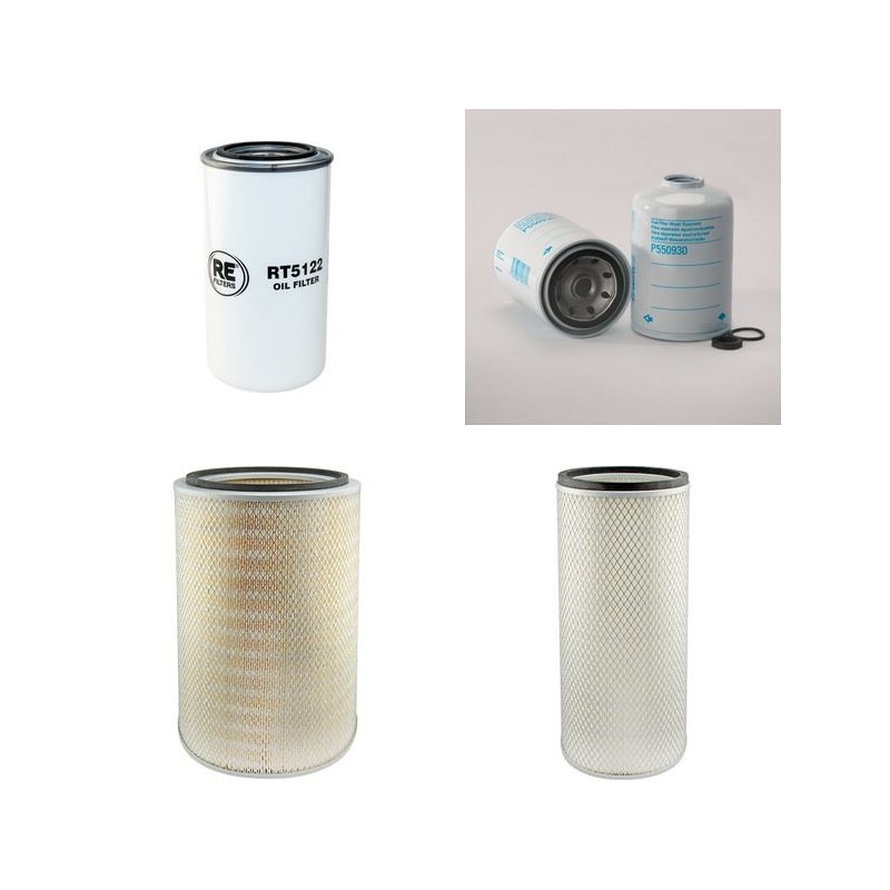 LIUGONG CLG 852 Filter Service Kit w/Cummins QSB5.9-C220 Eng.   YR  2007-