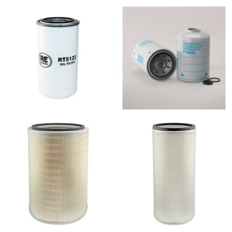 LIUGONG CLG 852 Filter Service Kit w/Cummins QSB5.9-C220 Eng.   YR  2007-
