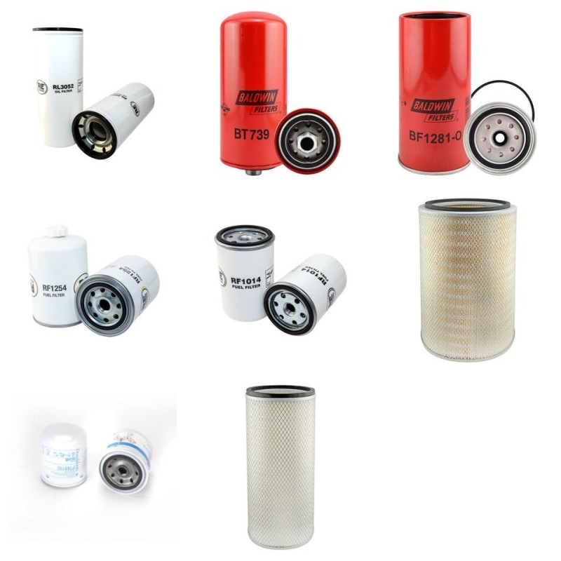 LIUGONG CLG 856 Filter Service Kit w/Cummins 6CTA8.3C Eng.   YR  2007-
