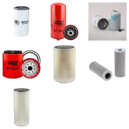LIUGONG CLG 856 II Filter Service Kit w/Cummins QSB5.9-C220 Eng.   YR  2007-