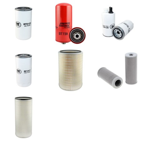 LIUGONG CLG 856 TIER III Filter Service Kit w/Cummins QSB6.7-C220 Eng.   YR  2007-