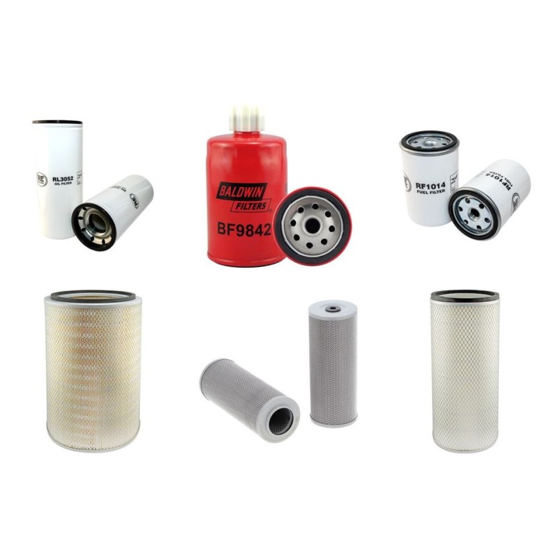 LIUGONG CLG 862 Filter Service Kit w/Cummins 6CTA8.3C Eng.   YR  2007-