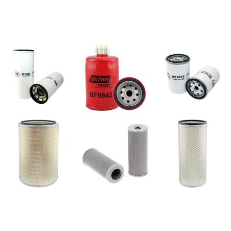 LIUGONG CLG 862 Filter Service Kit w/Cummins 6CTA8.3C Eng.   YR  2007-