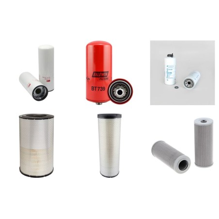 LIUGONG CLG 877 III Filter Service Kit w/Cummins  Eng.   YR  2007-