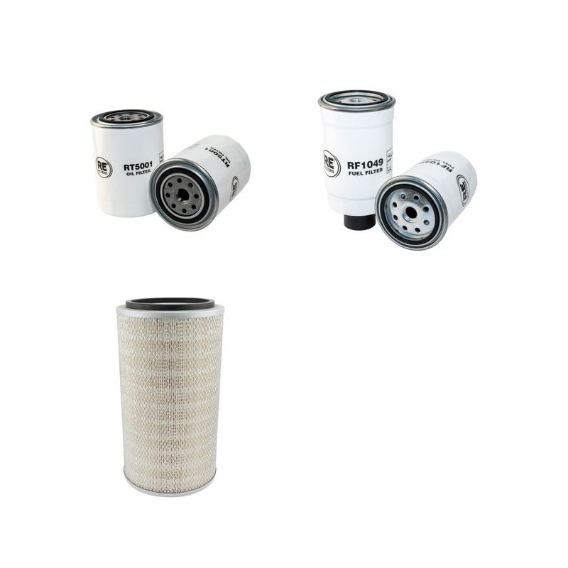 LIUGONG ZL 30 G Filter Service Kit w/Perkins 1006.6T Eng.