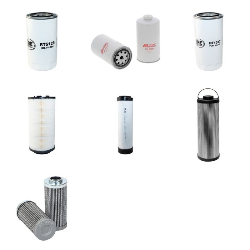 LKT 82 Filter Service Kit w/IVECO F4GE9484D Eng.   YR  2012