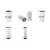 LKT 82 Filter Service Kit Air Oil Fuel Filters w/IVECO F4GE9484D Eng.   YR  2012