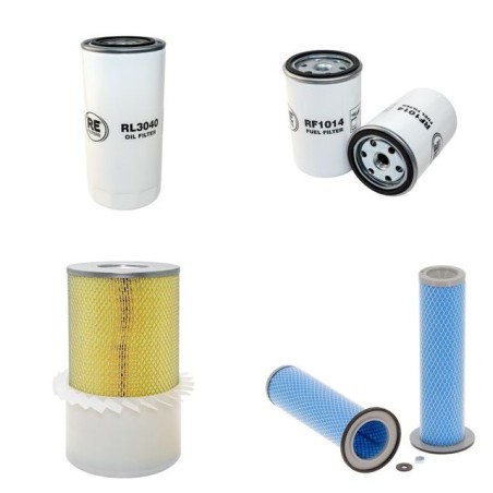 LOISEAU 344/2 Filter Service Kit Air Oil Fuel Filters w/Deutz BF6 Eng.