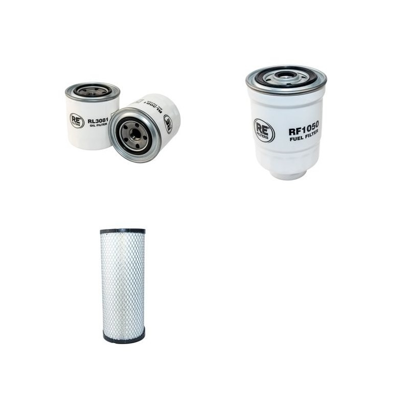 LS RIO 60 Filter Service Kit Air Oil Fuel Filters w/MITSUBISHI S4LT Eng.