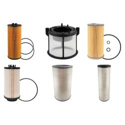BELL B50D Filter Service Kit Air Oil Fuel Filters w/MERCEDES
