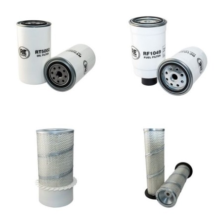 LUGLI 100 CE Filter Service Kit w/Perkins 1006.6 Eng. 2003-
