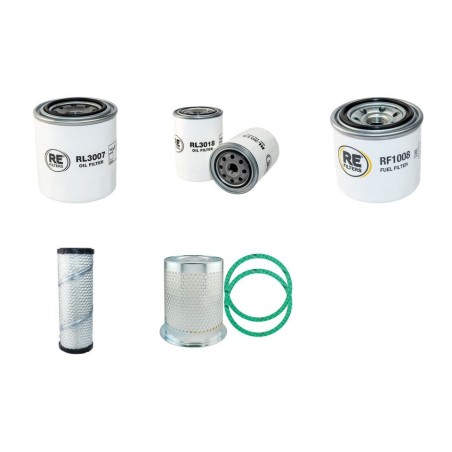 MACO-MEUDON MS 21 Compressor Filter Service Kit w/ Kubota D1105 Eng.