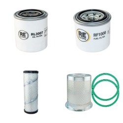 MACO-MEUDON MS 25 Compressor Filter Service Kit w/ Kubota D1105 Eng.