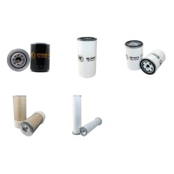 MACO-MEUDON MV 185 Compressor Filter Service Kit w/ Deutz F3/4L912 Eng.