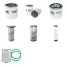 MACO-MEUDON VH 7 M Compressor Filter Service Kit w/ Kubota D1703 Eng.