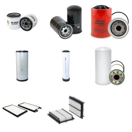 MAEDA LC 785 M Filter Service Kit w/Komatsu S4D95Le3A Eng. 2014