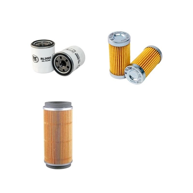 MAHINDRA 1815 HST Filter Service Kit w/Mitsubishi Eng. Air, Oil, Fuel Filters