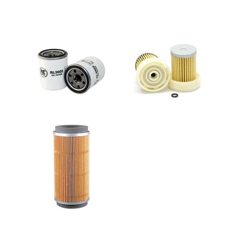 MAHINDRA 2415 Filter Service Kit Air Oil Fuel Filters w/Mitsubishi  Eng.