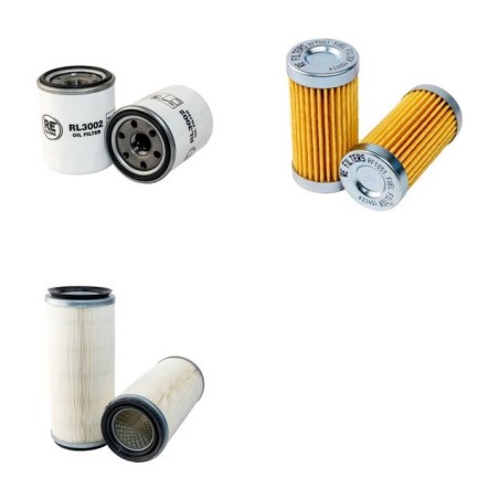 MAHINDRA 2615 Filter Service Kit w/Mitsubishi Eng. Air, Oil, Fuel Filters