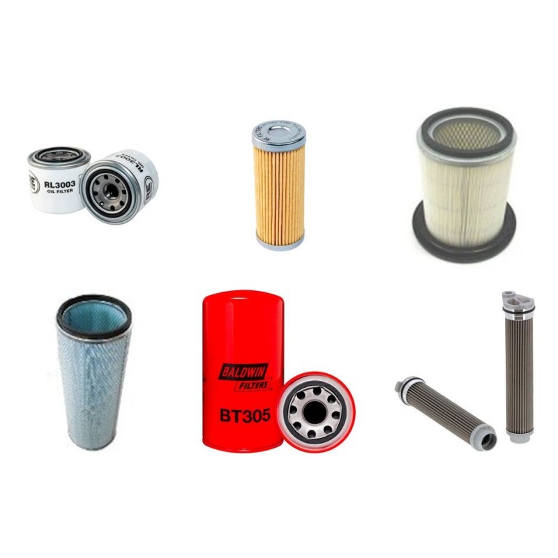 MAHINDRA 4110 Filter Service Kit    SN  -411U120400