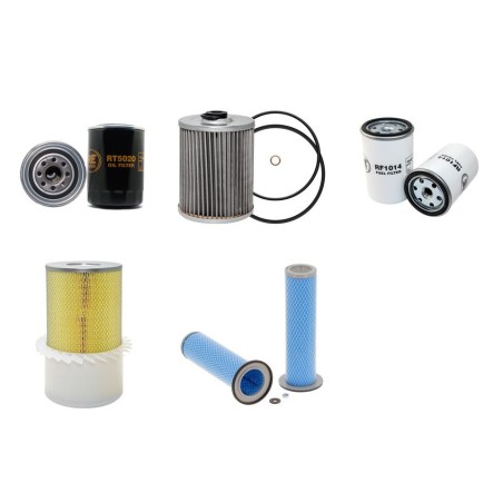 MAHLER MM 130 SC Filter Service Kit Air Oil Fuel Filters w/Deutz BF4M2012C Eng.