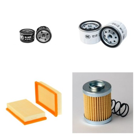 MANITOU 170 AETJ C BI ENERGIE Filter Service Kit w/Lombardini LDW 702 Eng.   YR  2011-