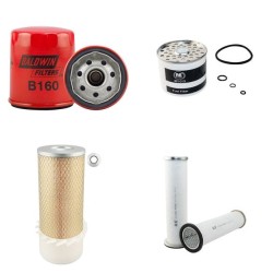 AGRIFULL C345 Filter Service Kit Air Oil Fuel Filters w/VM