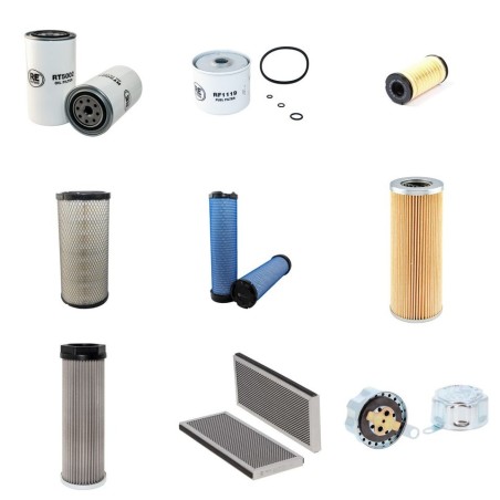 MANITOU MC 70 TURBO SERIE 3-E3 POWERSHIFT Filter Service Kit w/Perkins 1104D-44T Eng.   YR  2012-