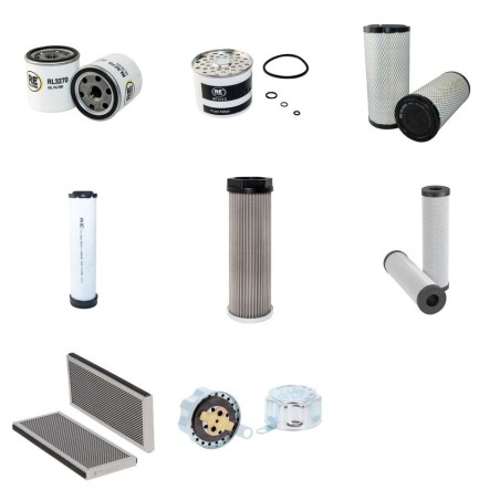 MANITOU MH 25-4 TURBO BUGGIE SERIE 2-E2 Filter Service Kit w/Perkins 404C-22T Eng.   YR  2004-