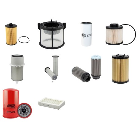 MANITOU MHT 10120 LT Filter Service Kit w/MERCEDES OM904LA Eng.   YR  2008-