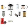 MANITOU MHT 10120 LT Filter Service Kit w/MERCEDES OM904LA Eng.   YR  2008-