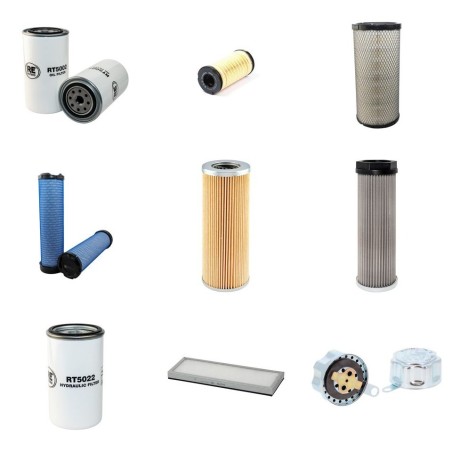 MANITOU ML 635 TURBO SERIE 3-E2 Filter Service Kit w/Perkins 1104C-44T Eng.   YR  2003-
