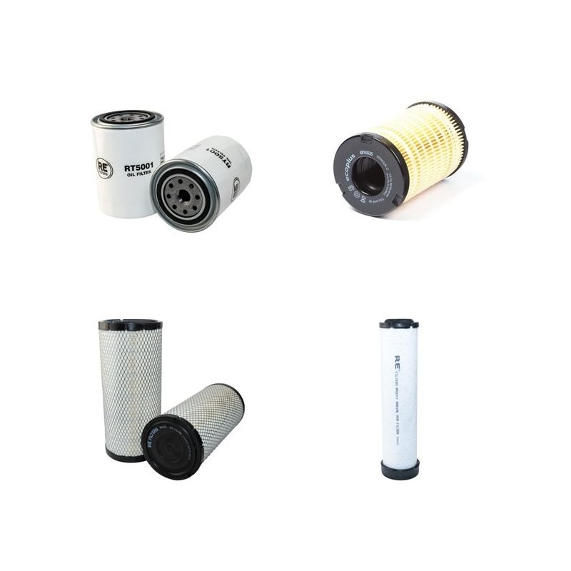 MANITOU MLT 523 T Filter Service Kit Air Oil Fuel Filters w/Perkins 1103C-33T Eng.   YR  2009