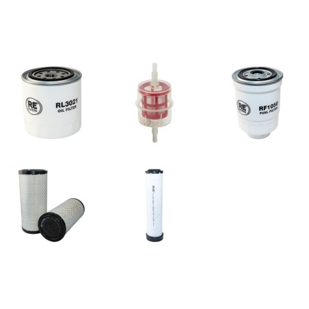 MANITOU MLT 523 T EVOLUTION Filter Service Kit Air Oil Fuel Filters w/Kubota V3307DIT Eng.   YR  2013