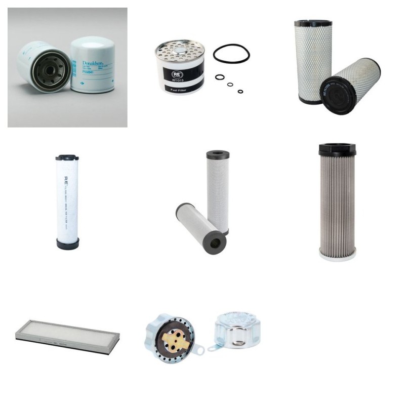 MANITOU MLT 523 TURBO Filter Service Kit w/Perkins TURBO  Eng.   YR  2002-