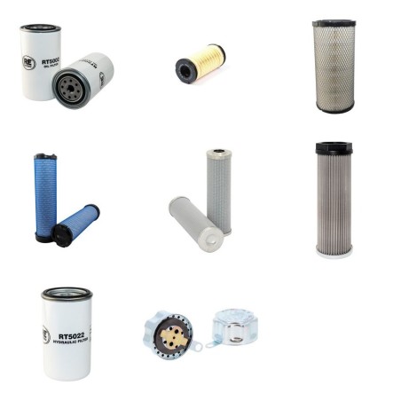 MANITOU MLT 634-120 LSU TURBO POWERSHIFT Filter Service Kit w/Perkins 1104C Eng.   YR  2005-