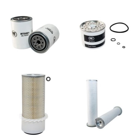 MANITOU MLT 725 TURBO Filter Service Kit Air Oil Fuel Filters w/Perkins  Eng. SN  95864-