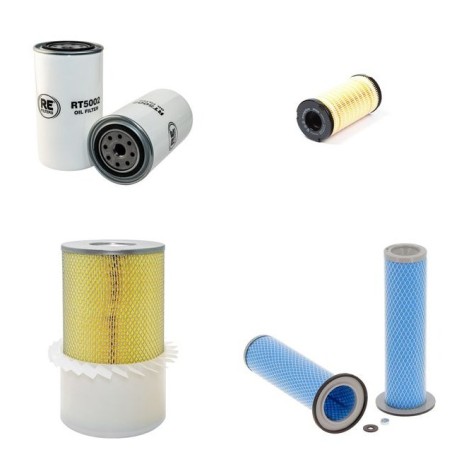 MANITOU MRT 1850 MS SERIES Filter Service Kit Air Oil Fuel Filters w/Perkins 1104 Eng.