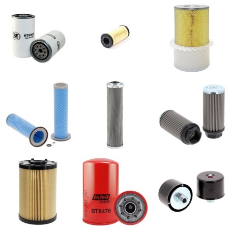 MANITOU MRT 2150 MS SERIES Filter Service Kit w/Perkins 1104 Eng.