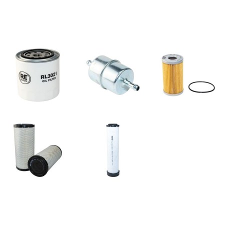 MANITOU MSI 20 T BUGGIE SERIE 2-E3 Filter Service Kit Air Oil Fuel Filters w/Kubota V2403T Eng.   YR  2010-